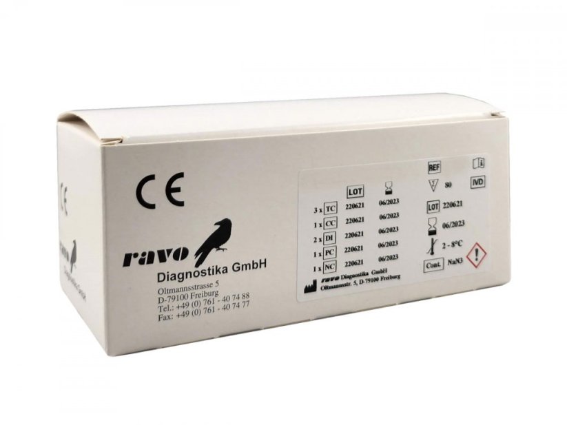 RAVO Hemkit Lyme IHA 100 Ans. - ravo Diagnostika