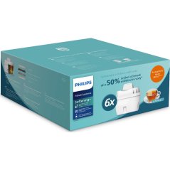Náhradni filtrační material GAC a pryskyřice, Micro X-Clean, 6ks, bez BPA - Philips