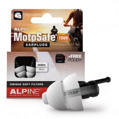 Špunty do uší na motorku, MotoSafe Tour - Alpine