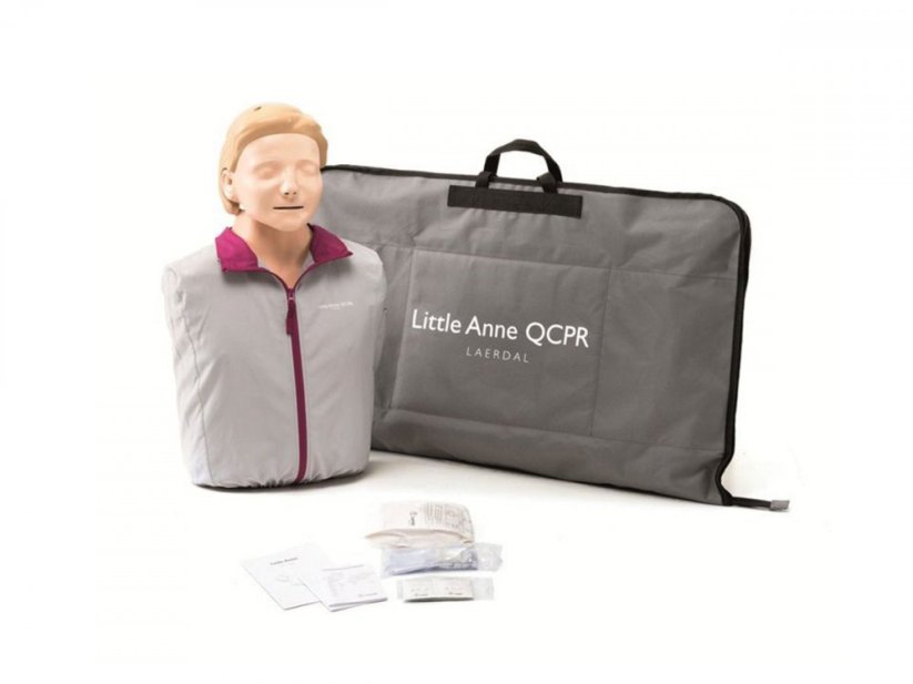 Little Anne QCPR, světlá pleť, torso dospělého pro nácvik KPR - Laerdal