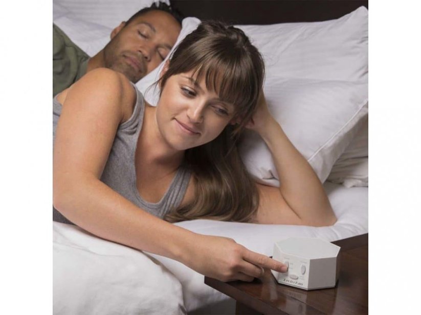 Přístroj na bílý šum pro lepší spánek, LectroFan Classic, bílý - Sound of Sleep