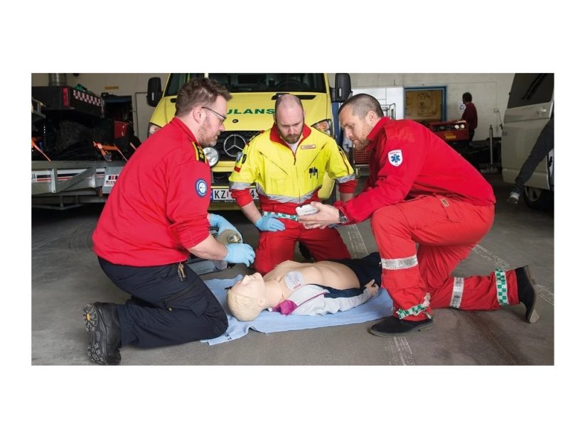 Little Junior QCPR, světlá pleť, torso dítěte pro nácvik KPR - Laerdal