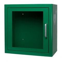 Kovová vnitřní skříňka na AED, zelená - ARKY