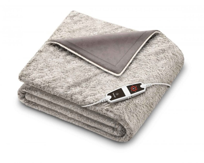 Vyhřívací deka, 200 x 150 cm, HD 150, Nordic Cosy Taupe - Beurer