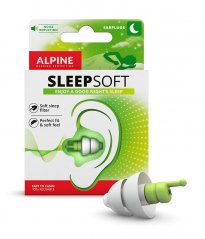Zvýhodněná sada, špunty do uší SleepSoft, 3 páry - Alpine