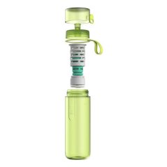 Filtrační cestovní láhev, 590 ml, potravinářský plast LPDE bez BPA, zelená - Philips