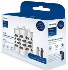 Jednorázový náhradní filtr láhví, uhlíkový, 3ks, kapacita filtru 150 l - Philips