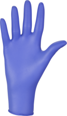 Nitrilové rukavice, Nitrylex basic, tmavě modré, 100 ks, nepudrované - Mercator Medical