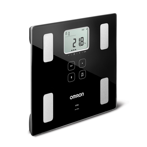 Monitor stavby lidského těla VIVA s osobní váhou a Bluetooth - Omron