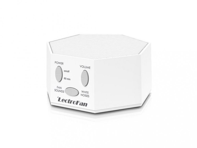 Přístroj na bílý šum pro lepší spánek, LectroFan Classic, bílý - Sound of Sleep
