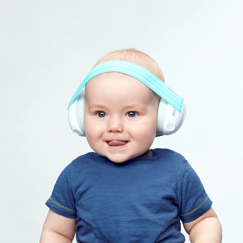 Chrániče sluchu pro miminka, Muffy Baby, zelené - Alpine
