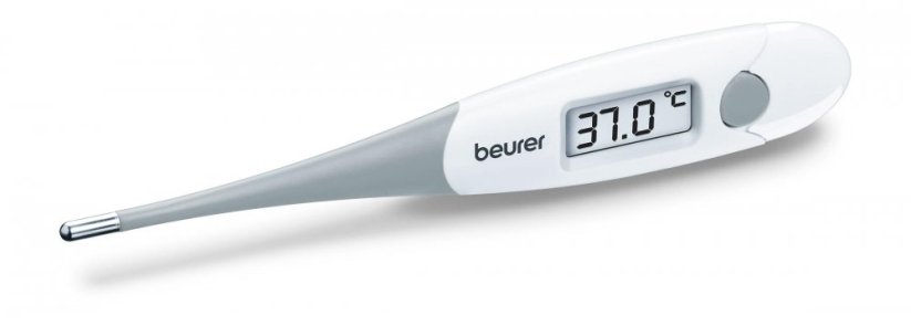 Klasický digitální teploměr, FT 15, bílý - BEURER
