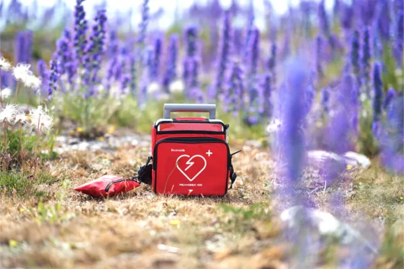 Pouzdro na AED Defibrilátor Reanibex 100 - Bexen Cardio - Osatu S. Coop