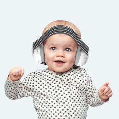 Chrániče sluchu pro miminka, Muffy Baby, růžové - Alpine