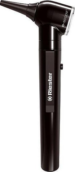 Otoskop, e-scope, 2,5 V, XL, černý, v sáčku - Riester