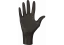 Nitrilové zdravotnické rukavice, 100 ks, černá - Mercator Medical - Velikost: M