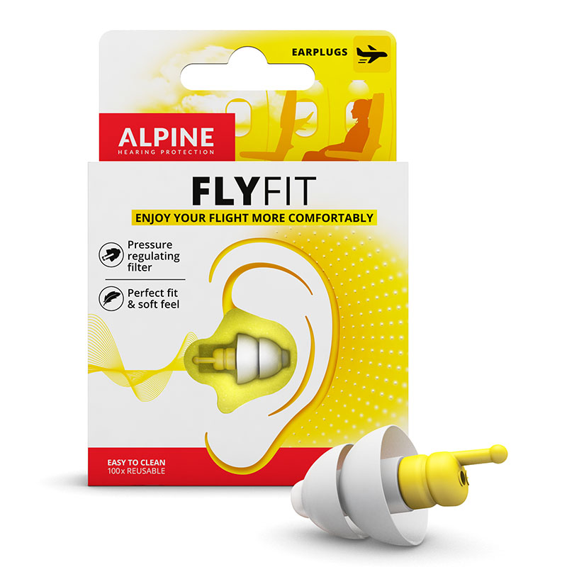 Špunty do uší do letadla, FlyFit - Alpine