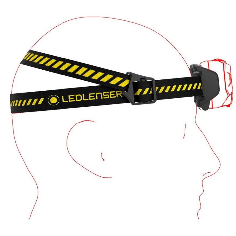 Čelovka s akumulátorem, HF6R Work - Ledlenser