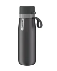 Filtrační láhev, thermo, 550 ml, nerez, černá - Philips