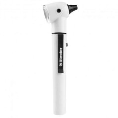 Otoskop, e-scope, 3,7 V, LED, F.O., bílý, kazeta - Riester