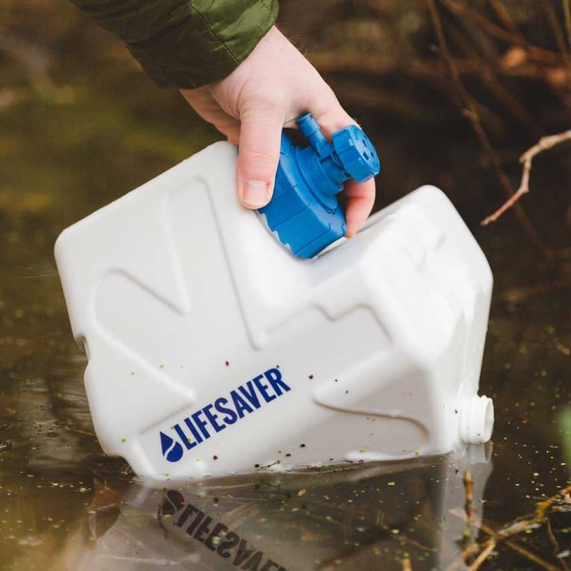 Kanystr, Cube, 5 l, modrá - LifeSaver