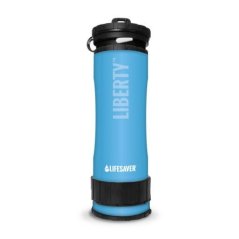 Filtrační láhev, Liberty, 400 ml, modrá - LifeSaver