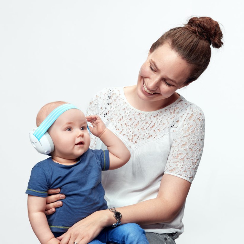 Chrániče sluchu pro miminka, Muffy Baby, zelené - Alpine