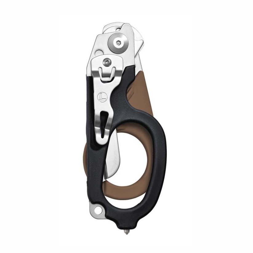 Multifunkční záchranářské nůžky, Raptor Rescue, hnědá/černá - Leatherman