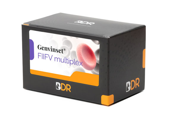 Genvinset FIIFV, 24 testů - Blackhills Diagnostic Resources (BDR)