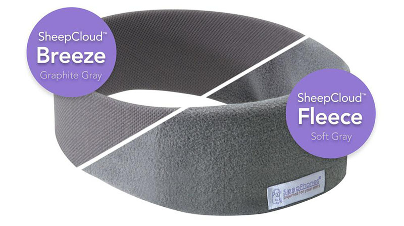 Bezdrátová sluchátka na spaní ve formě čelenky, Breeze, velikost L - SleepPhones