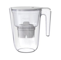 Filtrační konvice, plast, objem 3,5 l, Micro X-Clean, s časovačem, bílá - Philips