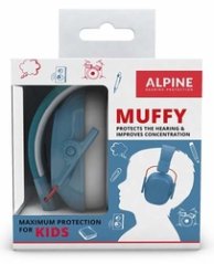 Dětská sluchátka proti hluku, Muffy Kids 2.0, modrá - Alpine
