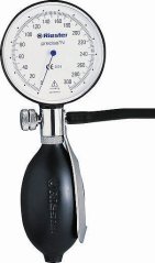 Tlakoměr s manžetou na suchý zip s 1 hadičkou, velikost 24 - 34 cm, Precisa N Shock Proof - Riester