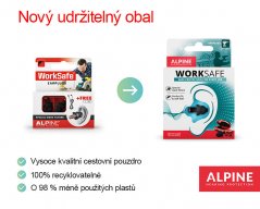 Špunty do uší proti hluku, WorkSafe - Alpine