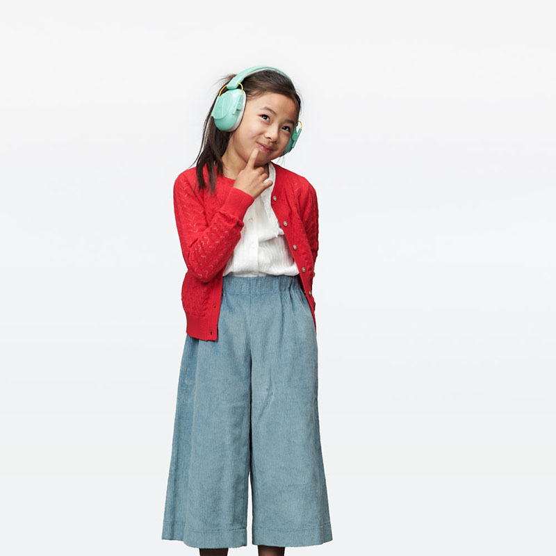 Dětská sluchátka proti hluku, Muffy Kids 2.0, mátová - Alpine