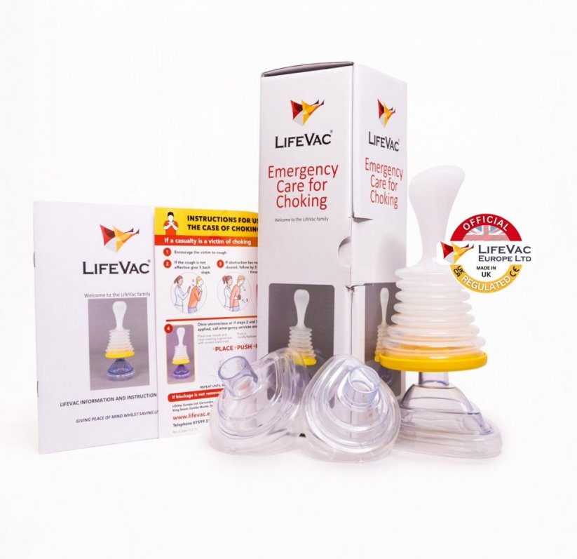 Domácí set na uvolnění dýchacích cest, Original Home Kit, včetně látkového pouzdra - LifeVac