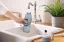 Filtrační láhev s brčkem, 660 ml, titan, šedá - Philips