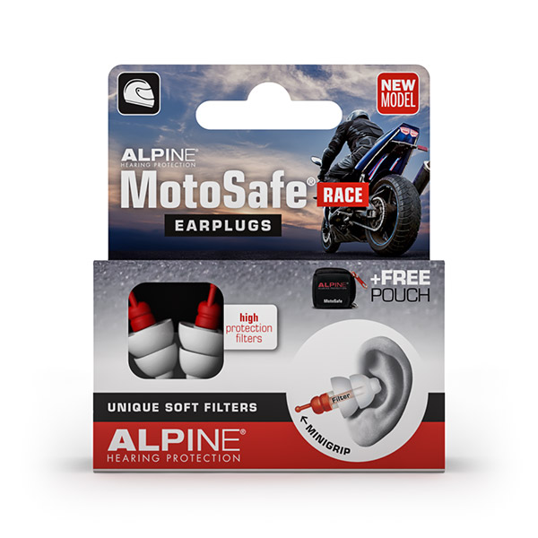 Špunty do uší na motorku, MotoSafe Race - Alpine