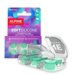 Tvarovatelné silikonové špunty, 3 páry - Alpine