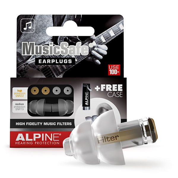 Špunty do uší pro muzikanty, MusicSafe - Alpine