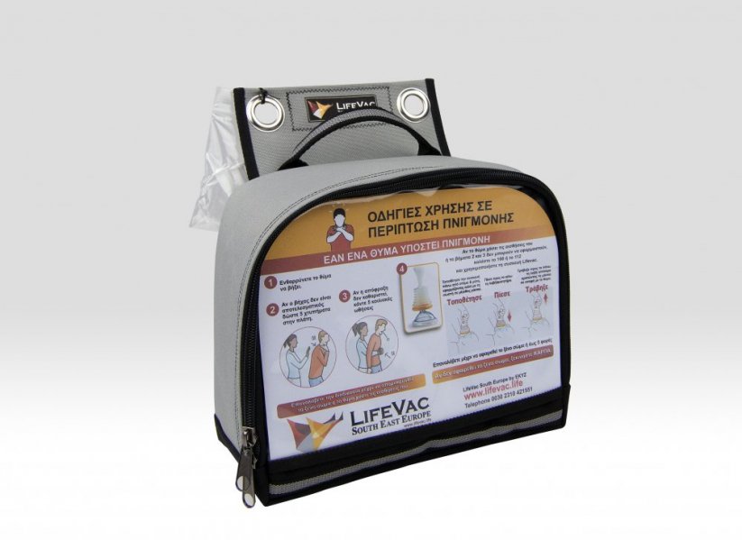 Domácí set na uvolnění dýchacích cest, Original Home Kit, včetně držáku na zeď - LifeVac